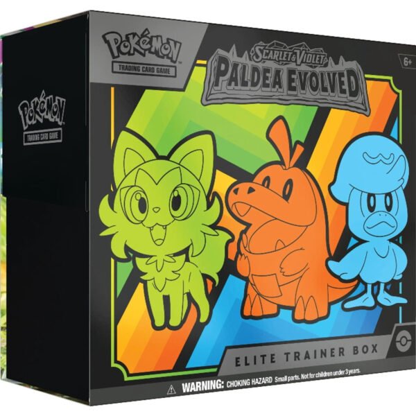 ETB Evoluciones de Paldea - ESPAÑOL - Cartas Pokemon Originales Tcg